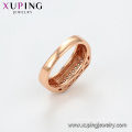 14471 Xuping wholesale1 hombres de moda anillo chapado en oro rosa anillo de joyería